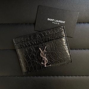 Authentic YSL Card Holder